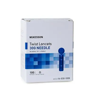 McKesson Brand - 16-030-100X McKesson Twist Lancet