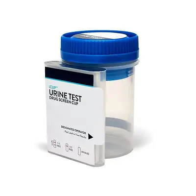 Abbott Rapid Dx North America LLC - I-DUD-187-013 Drugs of Abuse Test Kit iCup® A.D. AMP, BAR, BZO, COC, mAMP/MET, OPI, PCP, THC (OX, pH, SG) 25 Tests CLIA Non-Waived