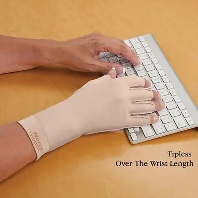 Kerma Medical Products - 4262NC53225 Compression Glove Norco™ Open Finger Medium Over-the-Wrist Length Right Hand