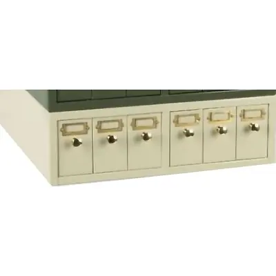 McKesson Brand - 177-513500T Slide Storage Cabinet McKesson Counter Top / Floor Standing Metal 6 Drawers Without Shelves Without Lock