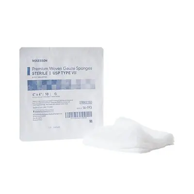 McKesson Brand - 16-193 McKesson Sterile USP Type VII Gauze Sponge