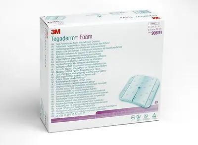 Solventum Corporation - 90604 3M™ Tegaderm™ High Performance without Border Foam Dressing