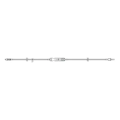 Eitan Group North America - 12003-000-0013 IV Pump Set Sapphire™ Pump Without Ports 20 Drops / mL Drip Rate Without Filter 114 Inch Tubing Solution