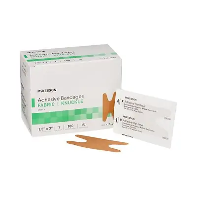 McKesson Brand - 16-4814 McKesson Knuckle Tan Adhesive Strip