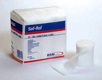 BSN Medical - 9052 Sof-Rol® White Rayon Undercast Cast Padding