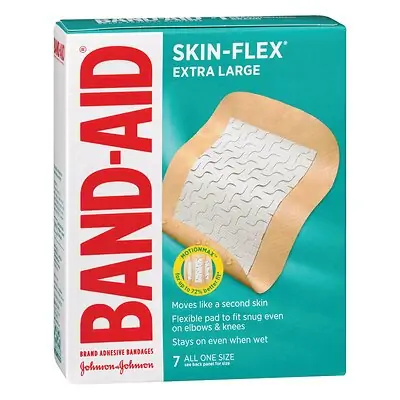 Kenvue Brands LLC - 111834900 Band-Aid® Skin-Flex® Adhesive Bandages Extra Large