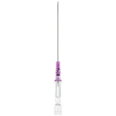 B. Braun - 4251621-02 Peripheral IV Catheter Introcan Safety® Deep Access 20 Gauge 2-1/2 Inch Polyurethane Straight Hub Non Blood Control Passive Safety