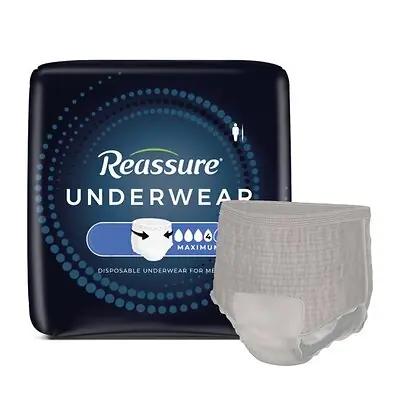 Attends Healthcare Products - REW-0021 Reassure® Maximum Absorbent Underwear for Men