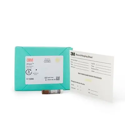 Solventum Corporation - 1296 3M™ Attest™ Rapid Readout Sterilization Biological Indicator Pack