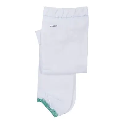 McKesson Brand - 84-14M Anti-embolism Stocking McKesson Knee High X-Large / Long White Inspection Toe