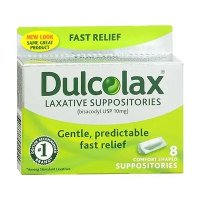 Sanofi Pasteur - 81421002102 Dulcolax® Bisacodyl Laxative Suppository