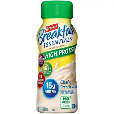 Nestle Clinical Nutritional - 00050000407385 Carnation Breakfast Essentials® High Protein Vanilla Nutritional Drink