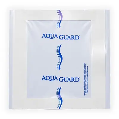 Tidi Products - 50010-RPK IV Site Barrier Protector AquaGuard® Shower Sheet 7 X 7 Inch Square NonSterile