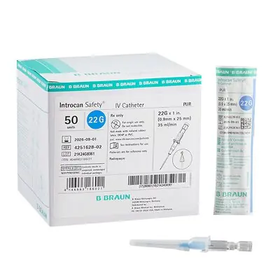 B. Braun - 4251628-02 Introcan Safety® Peripheral IV Catheter