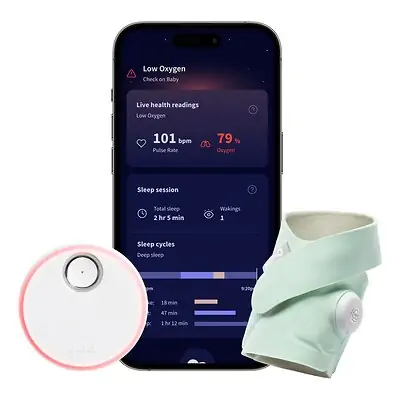 Owlet Baby Care Inc - BM06NMMCJ Owlet® Dream Sock Smart Baby Monitor