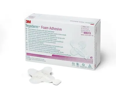 Solventum Corporation - 90615 3M™ Tegaderm™ High Performance Adhesive with Border Foam Dressing