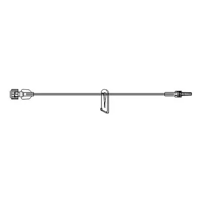 McKesson Brand - MS406 IV Extension Set McKesson Without Port Small Bore 36 Inch Tubing Without Filter Sterile