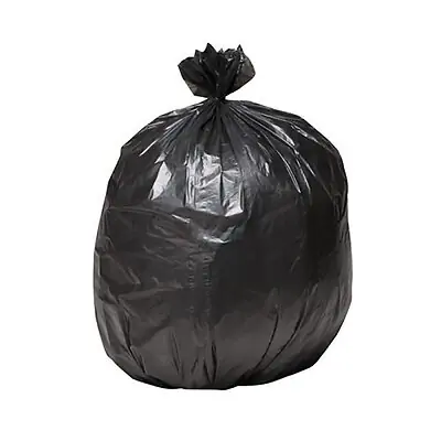 RJ Schinner Co - SM404615 Trash Bag Strongman 45 gal. 1.5 mil 40 X 46 Inch Black Star Seal Bottom Coreless Roll