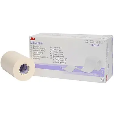Solventum Corporation - 1528-4 3M™ Microfoam™ Foam / Acrylic Adhesive Medical Tape