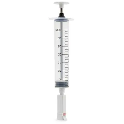 Equashield - SU-35/2 Closed System Transfer Syringe Equashield® 35 mL Connector Tip Closed System Adapter
