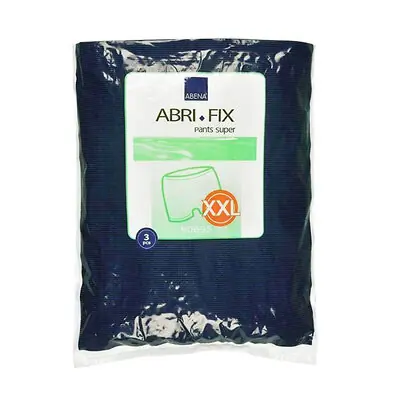 Abena North America - 90695 Abri-Fix™ Super Knit Pant Unisex Microfiber 2X-Large Pull On Reusable