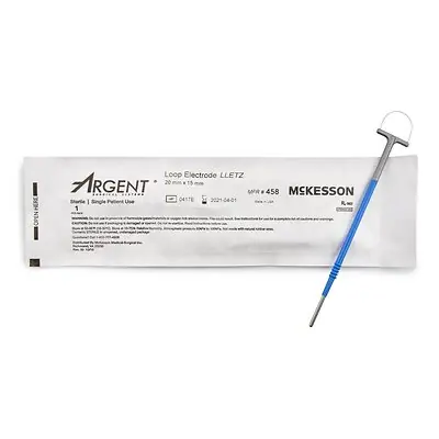 McKesson Brand - 458 McKesson Argent™ Disposable Lletz Loop Electrode
