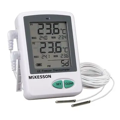 McKesson Brand - MCK8019UL McKesson Ultra-Low Temperature Data Logger with Alarm