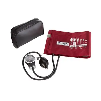 McKesson Brand - 01-720-12XBDGM McKesson Lumeon Aneroid Sphygmomanometer with Large Cuff