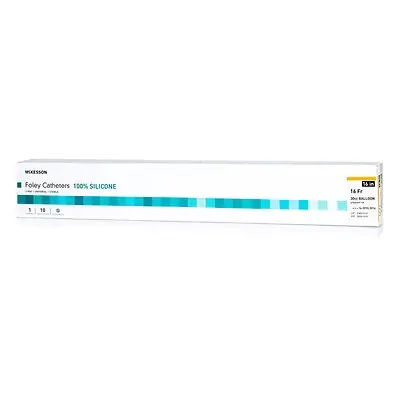 McKesson Brand - 16-SFOL3016 McKesson Silicone Foley Catheter
