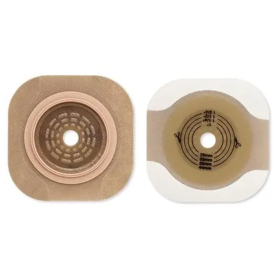 Hollister - 112014 New Image™ Flat CeraPlus™ Ostomy Barrier with Tape Borders