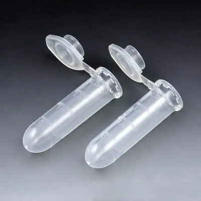Globe Scientific - 111572 Microcentrifuge Tube Plain 2 mL Snap Cap Polypropylene Tube