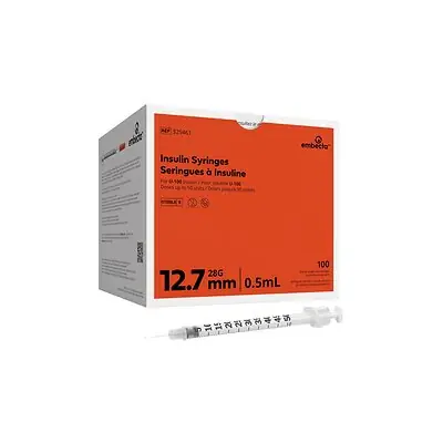 embecta Medical II LLC - 329461 Lo-Dose™ Micro-Fine™ 0.5 mL Insulin Syringe with Needle