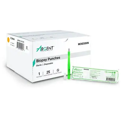McKesson Brand - 16-1310 Biopsy Punch McKesson Argent™ Dermal 2.5 mm
