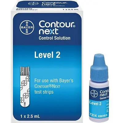 Ascensia Diabetes Care - 7314 Contour® Next Blood Glucose Control Solution for use with Blood Glucose Meter