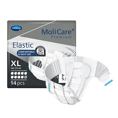 Hartmann - 165674 MoliCare® Premium Elastic 10 Drop Absorbency Incontinence Briefs