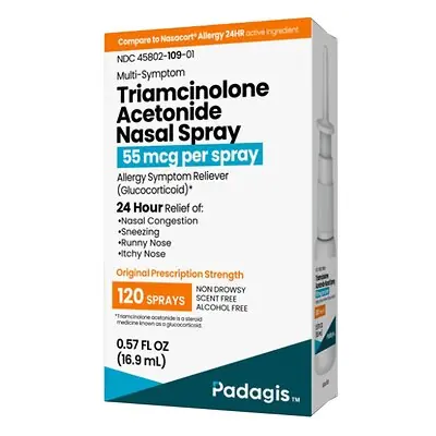 Padagis US LLC - 45802010901 Allergy Relief 55 mcg Nasal Spray 0.57 FL OZ