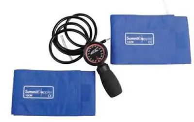 Cooper Surgical - K160 Aneroid Sphygmomanometer Unit Summit Doppler Multiple Sizes Arm Nylon Cuff 10 cm and 12 cm Palm Aneroid