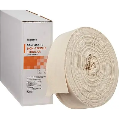 McKesson Brand - 16-4TS-625 McKesson White Polyester Tubular Stockinette