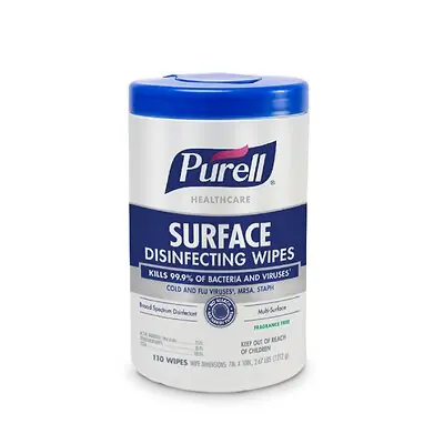 GOJO - 9340-06 Purell® Healthcare Surface Disinfecting Wipes