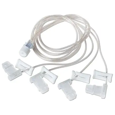 KORU Medical Systems - RMS42406 Sub-Q Infusion Set HIgH-Flo™4 4 X 24 Gauge 6 mm 24 Inch Tubing Without Port