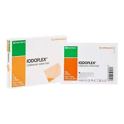 Smith & Nephew - 6602134010 Iodoflex™ Impregnated Dressing