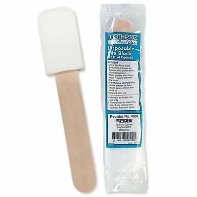 Sage Products - 4000 Toothette® Bite Block / Tongue Depressor