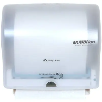 Georgia-Pacific Consumer Products LP - 59447A Paper Towel Dispenser enmotion® Impulse® 10 Inch Wall Mount Hardwound Paper Towel