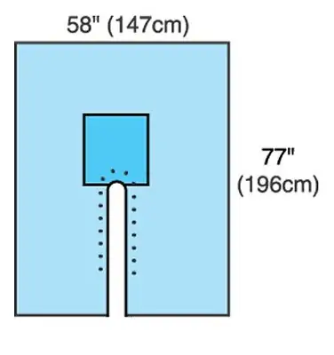 Cardinal - 29440 Cardinal Health™ Sterile Split Drape