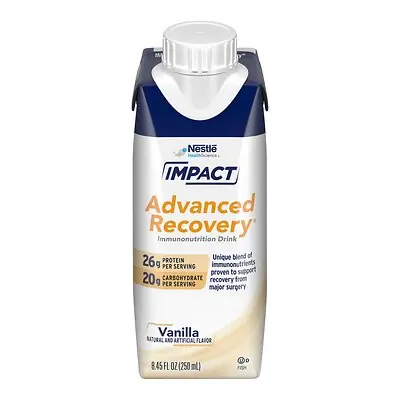 Nestle Healthcare Nutrition - 00043900943114 Impact Advanced Recovery® Vanilla Immunonutrition Drink
