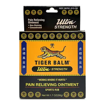 Prince of Peace Enterprises - 39278031541 Tiger Balm® Pain Relieving Ointment Ultra Strength