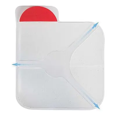 North American Rescue - 10-0037 Chest Wound Seal Hyfin® Vent 6 X 6 Inch 2 per Pack NonSterile