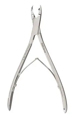Integra Lifesciences - 40-252 Tissue / Cuticle Nipper Convex Jaw 5 Inch Length Stainless Steel