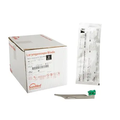 Sun Med - 5-5333-02 GreenLine® / D Laryngoscope Blade