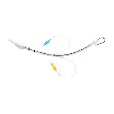 Medtronic MITG - 18880 Cuffed Endotracheal Tube TaperGuard™ Evac Curved 8.0 mm ID Adult Murphy Eye